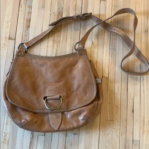 Frye leather crossbody purse